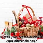 cestas y lotes de navidad diferencias
