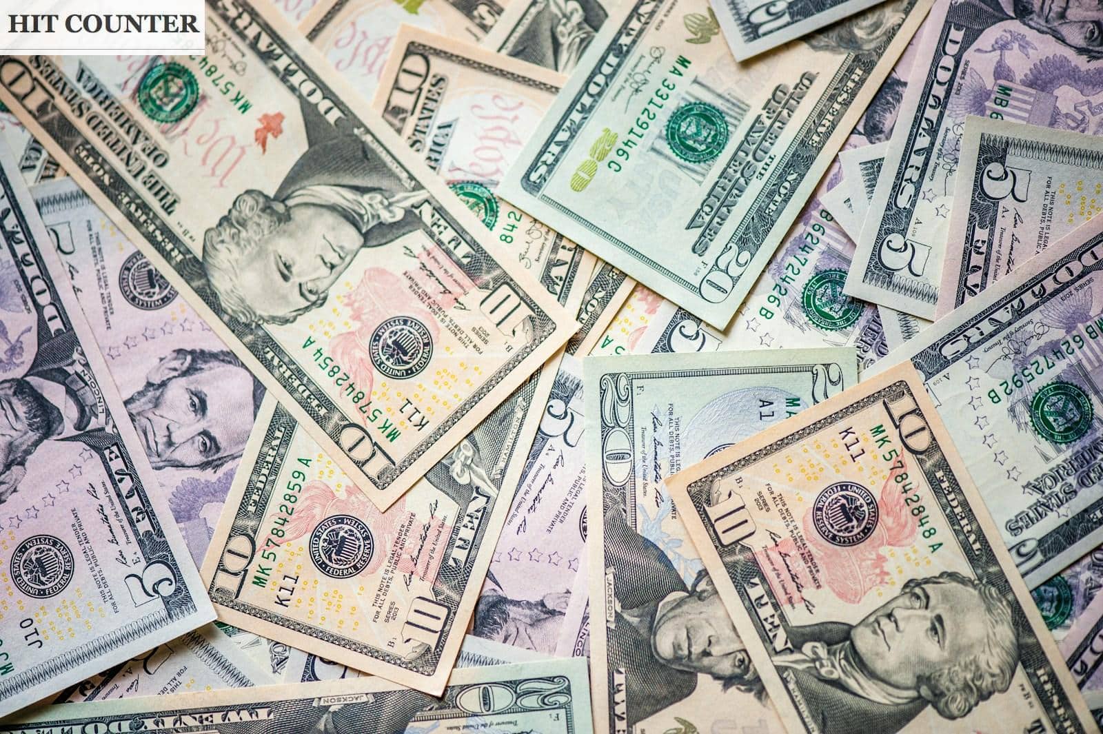 10 10 and 10 us dollar bill