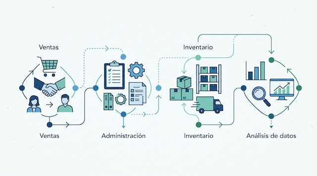 Automatización y conexión de procesos en una pyme